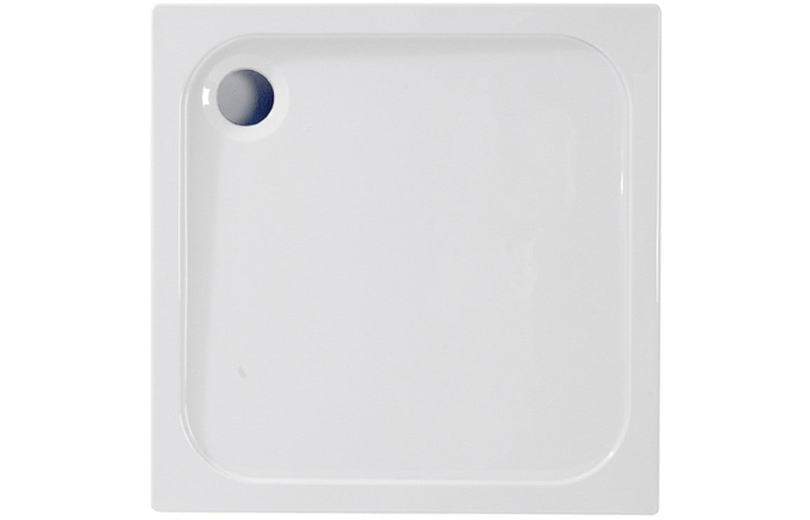 800 x 800 Slimline Shower Tray & Waste