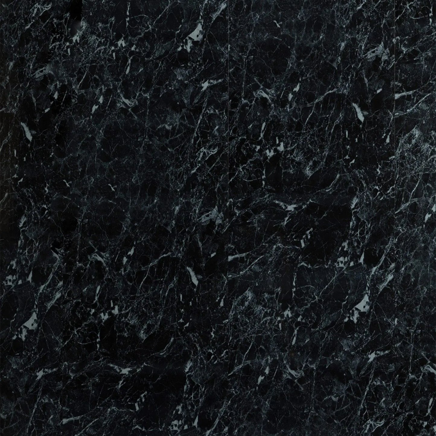 1M x 2.4M Black Marble PVC 10mm